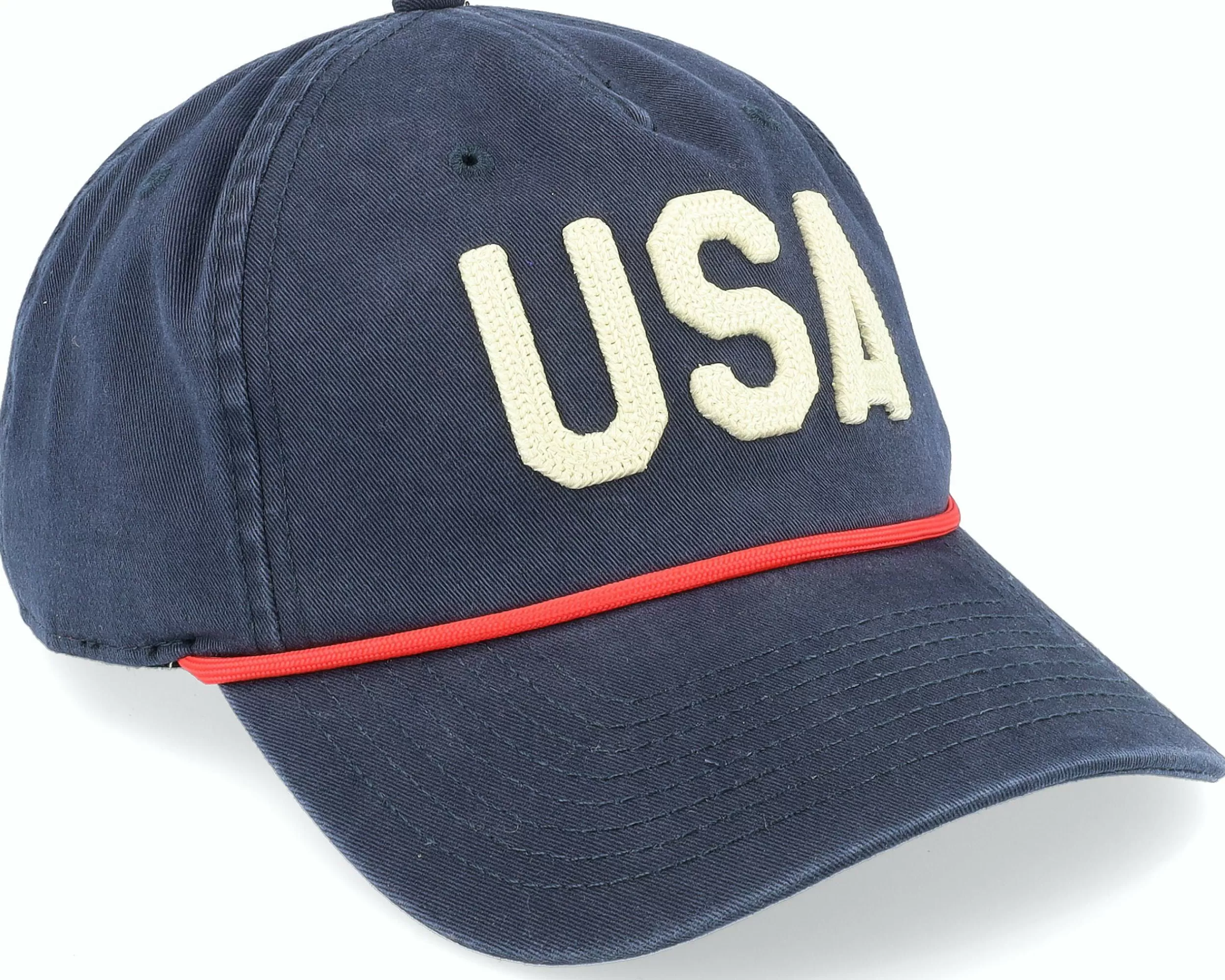 American Needle Usa Coast Navy Dad Cap - -Unisex Dad Cap