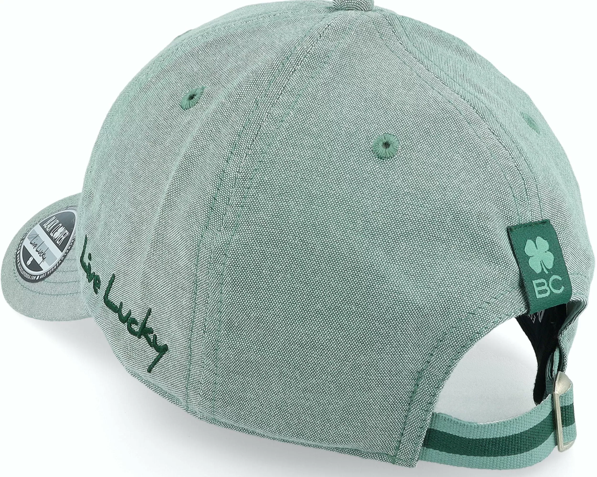 Black Clover Usa Pride 3D Kelly Green Usa Flag Clover Dad Cap - -Unisex Dad Cap