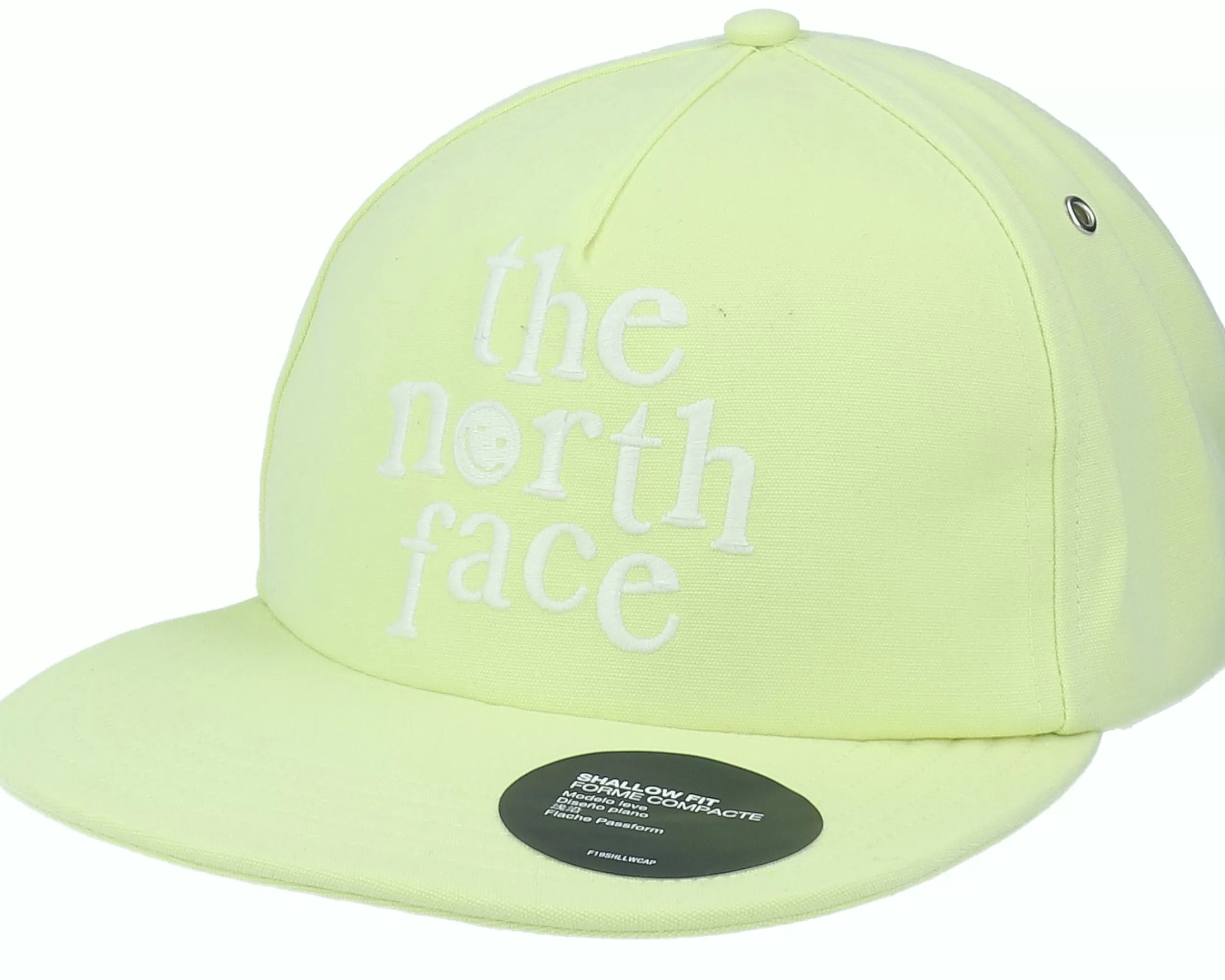 The North Face Vannagon Ballcap Pale Lime Yellow Fitted - -Unisex Fitted
