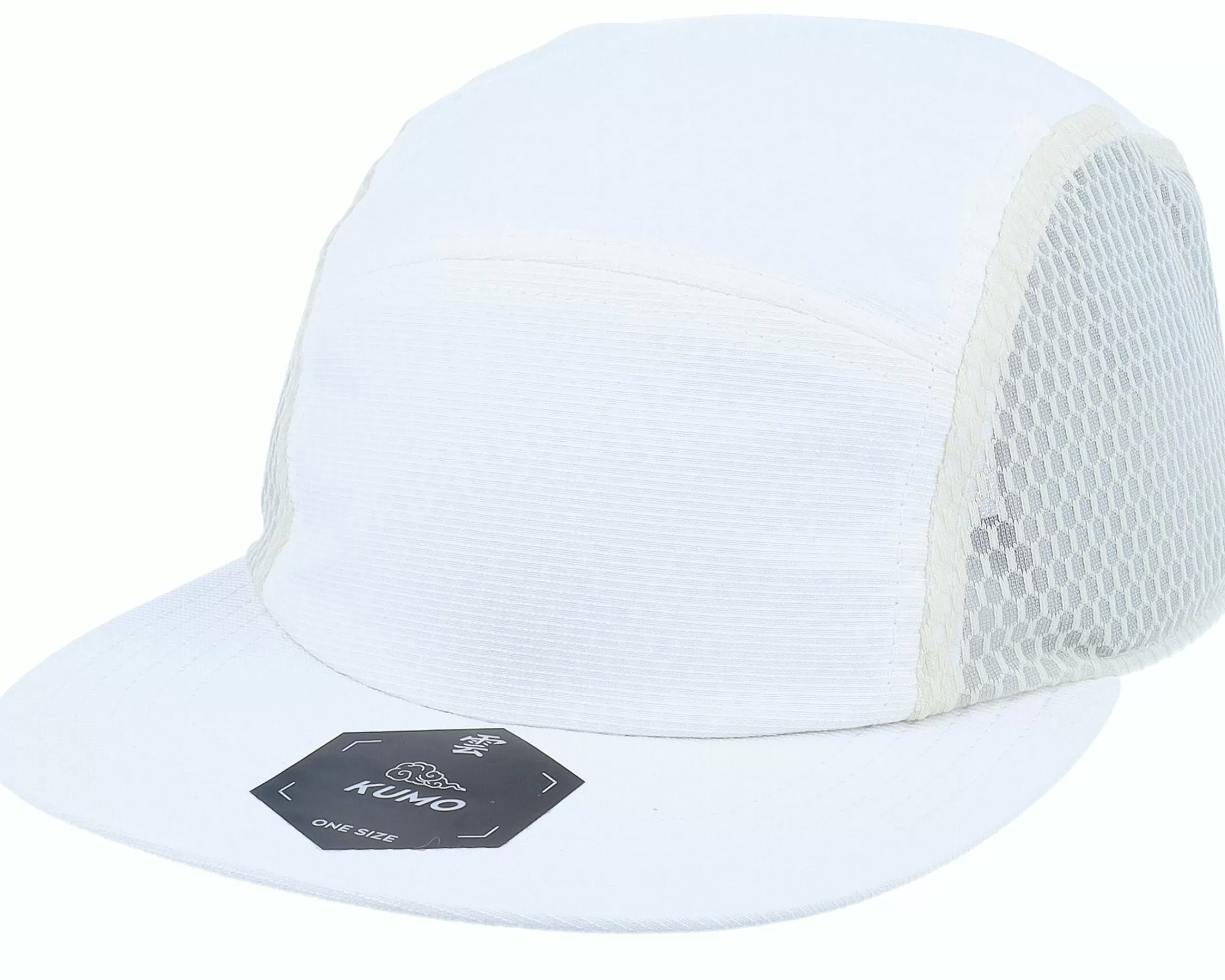 Kumo Vent White 5-Panel - -Unisex 5-Panel