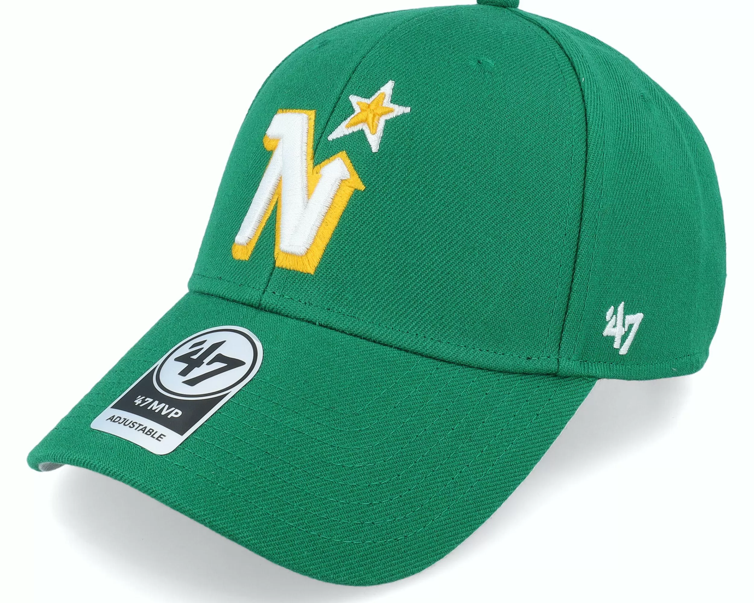47 Brand Vintage Minnesota Northstars Mvp Kelly Adjustable - -Unisex Adjustable