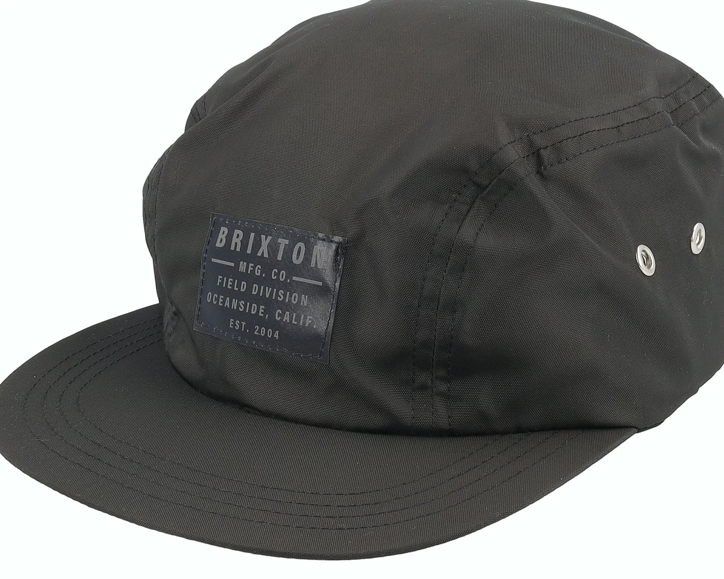 Brixton Vintage Nylon Cap Black 5-Panel - -Unisex 5-Panel
