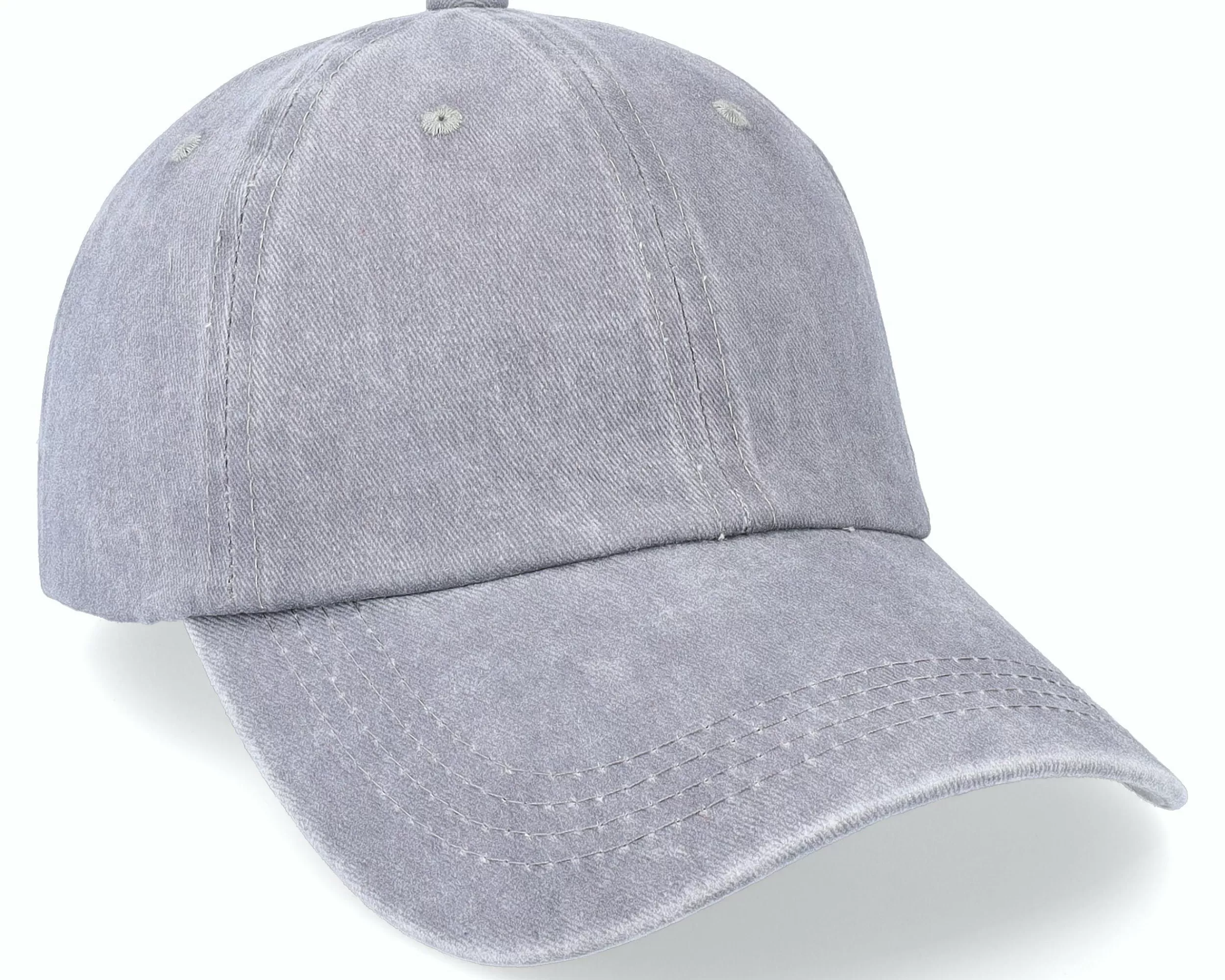 Equip Vintage Washed Casual Outdoor Silver Dad Cap - -Unisex Dad Cap
