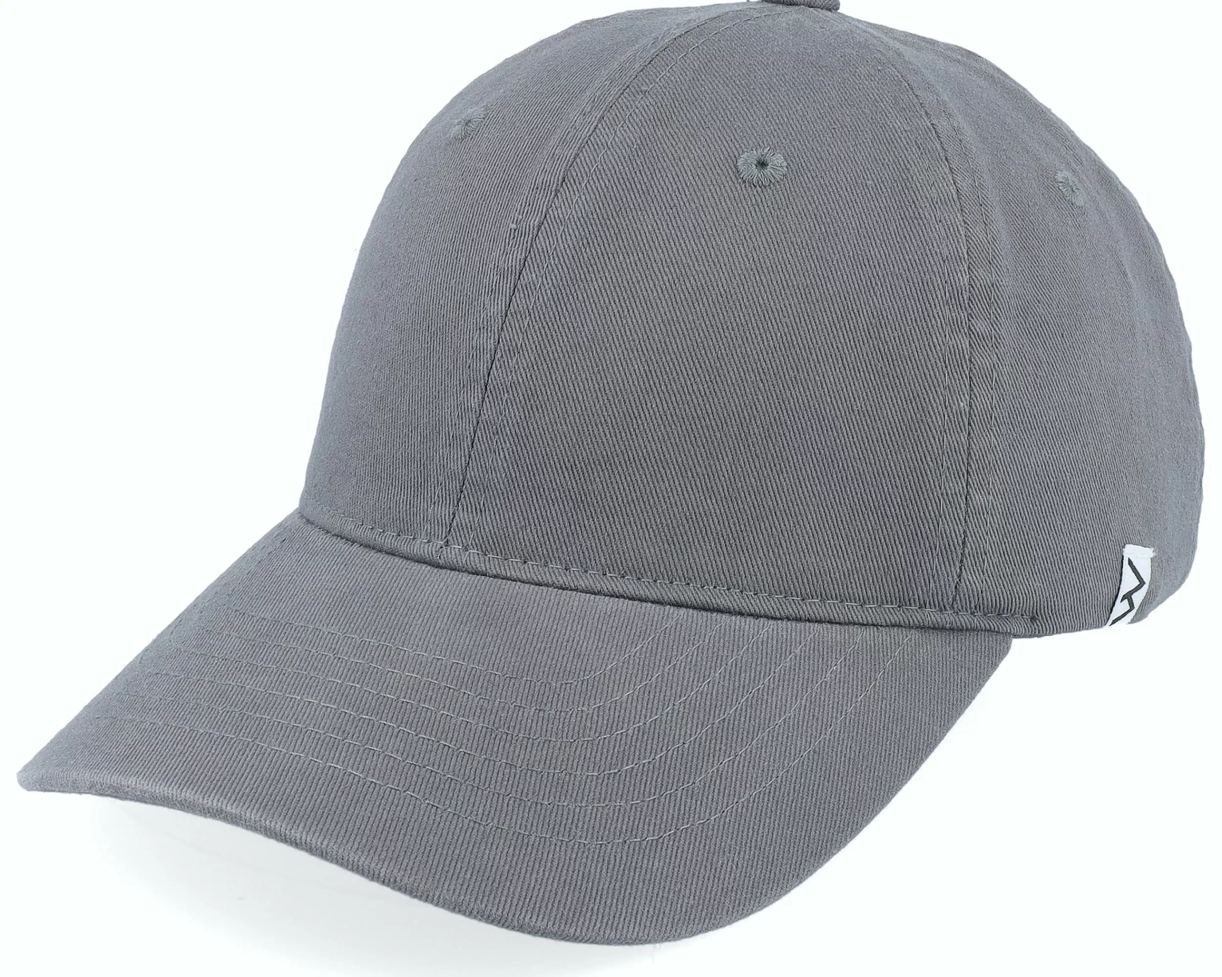 Wei Wai Washed Cotton Grey Mom Cap - -Unisex Dad Cap