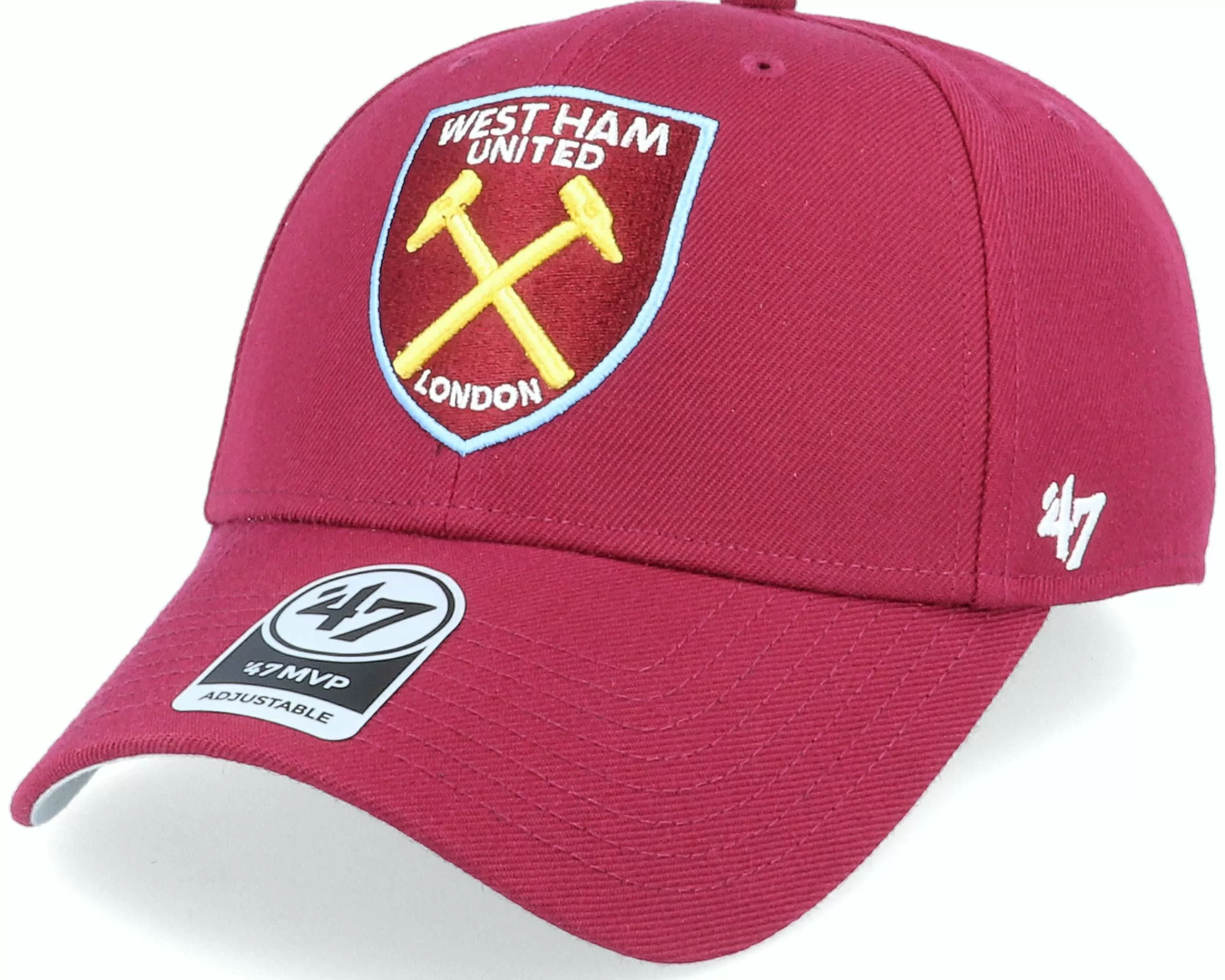 47 Brand West Ham Mvp Cardinal Red Adjustable - -Unisex Adjustable