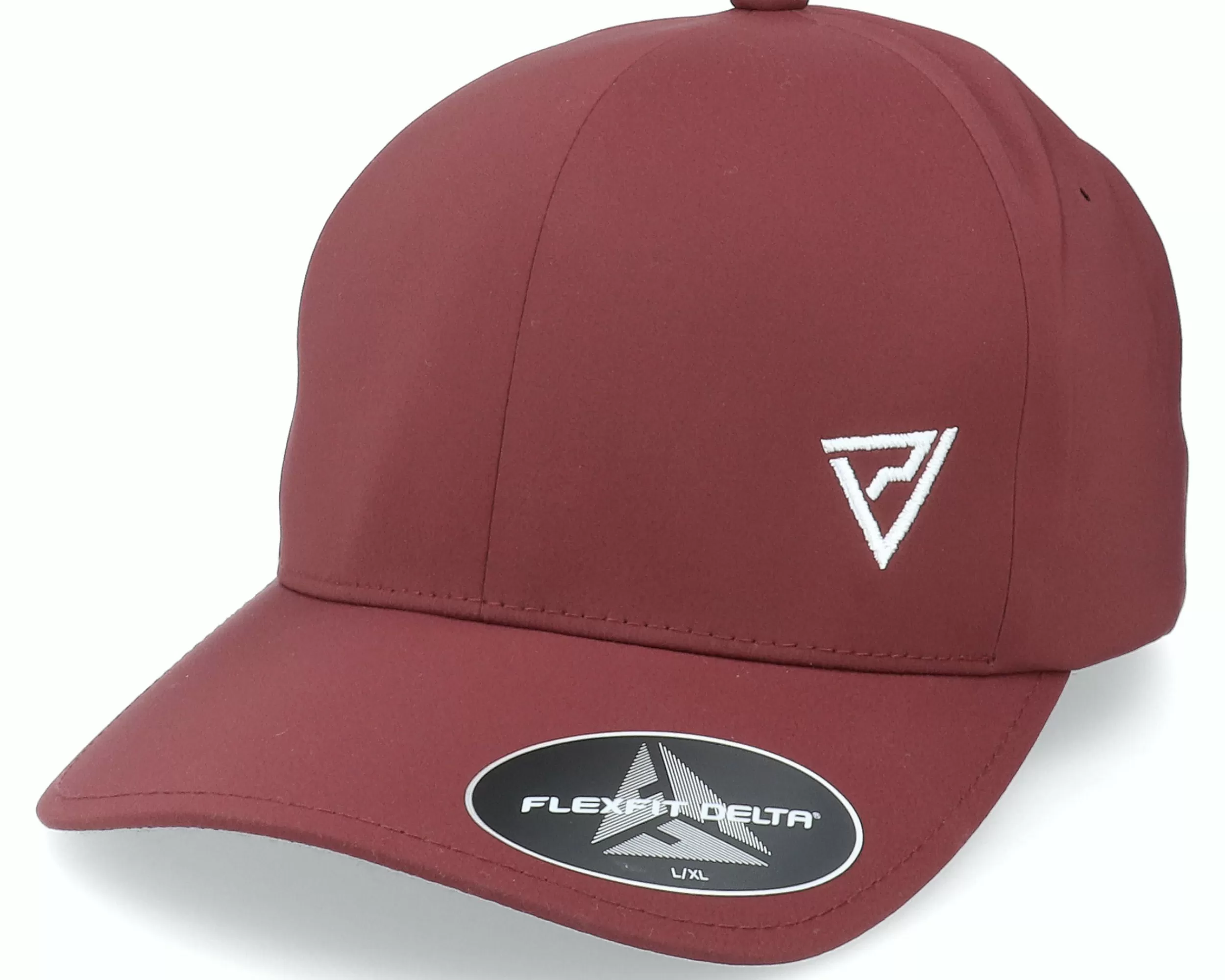 Padelville White Insignia Delta Seamless Maroon Flexfit - -Unisex Flexfit