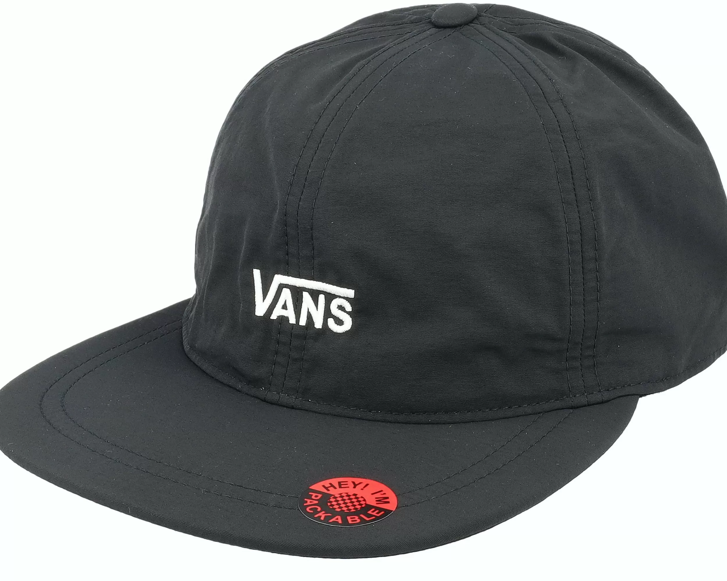 Vans Women Stow Away Hat Black/White Fitted - -Unisex Fitted