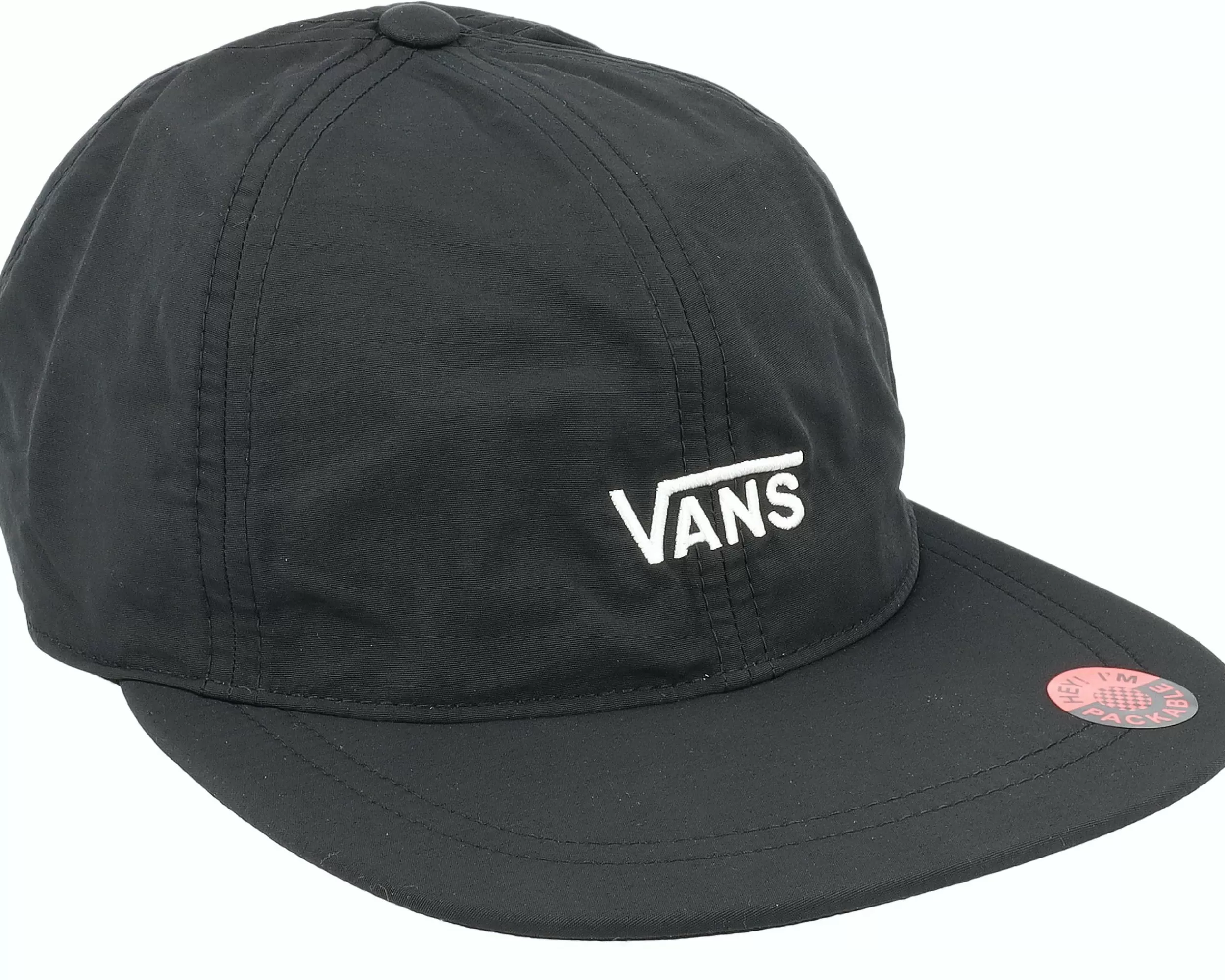 Vans Women Stow Away Hat Black/White Fitted - -Unisex Fitted