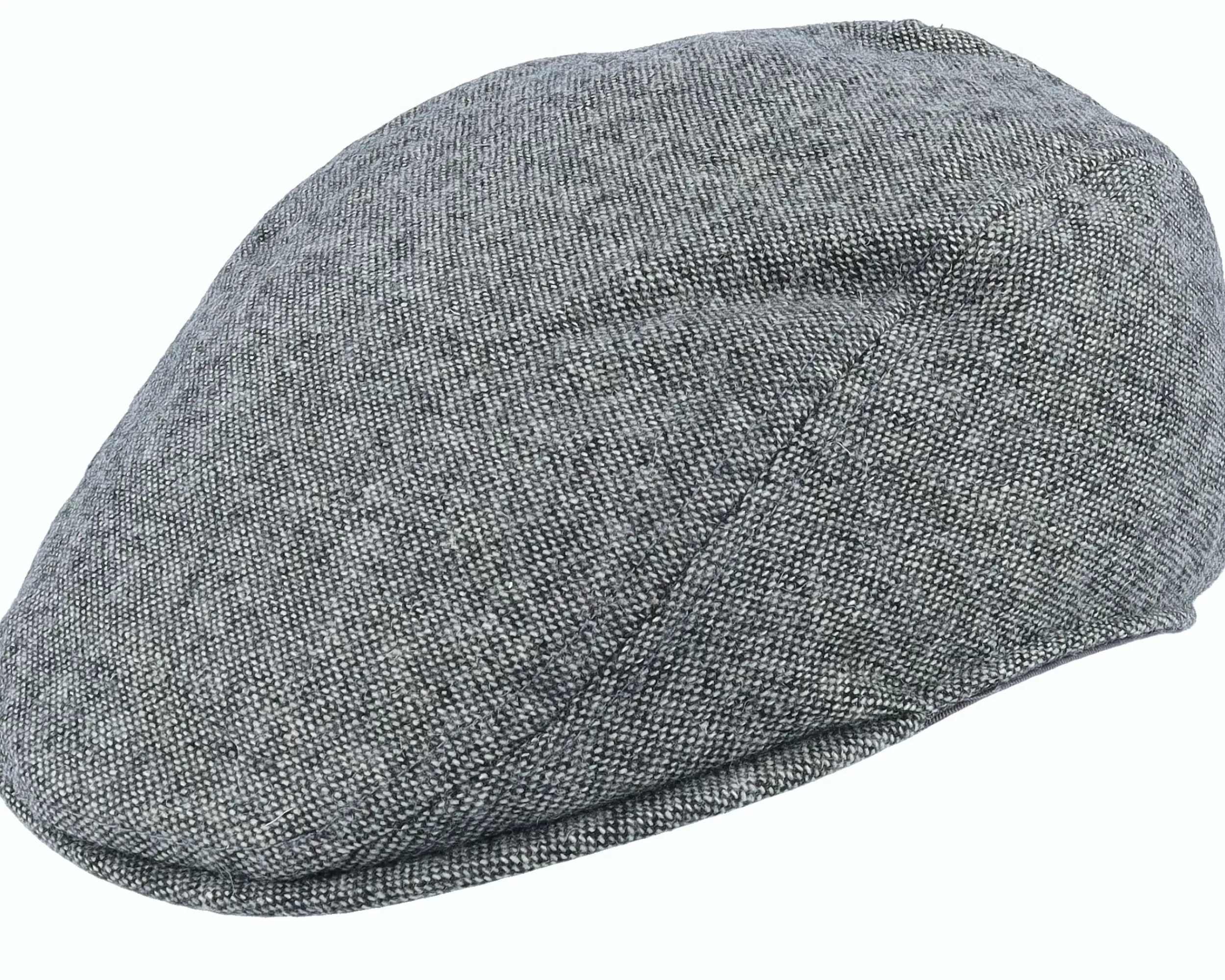 Levi's Wool Driver Tweed Mouse Grey Flatcap - -Unisex Flat Caps