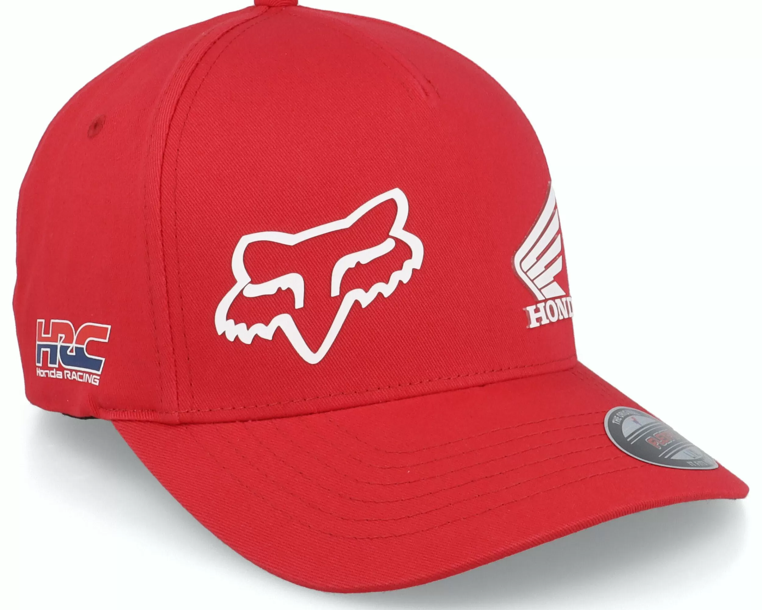 Fox X Honda Hat Flame Red Flexfit - -Unisex Flexfit