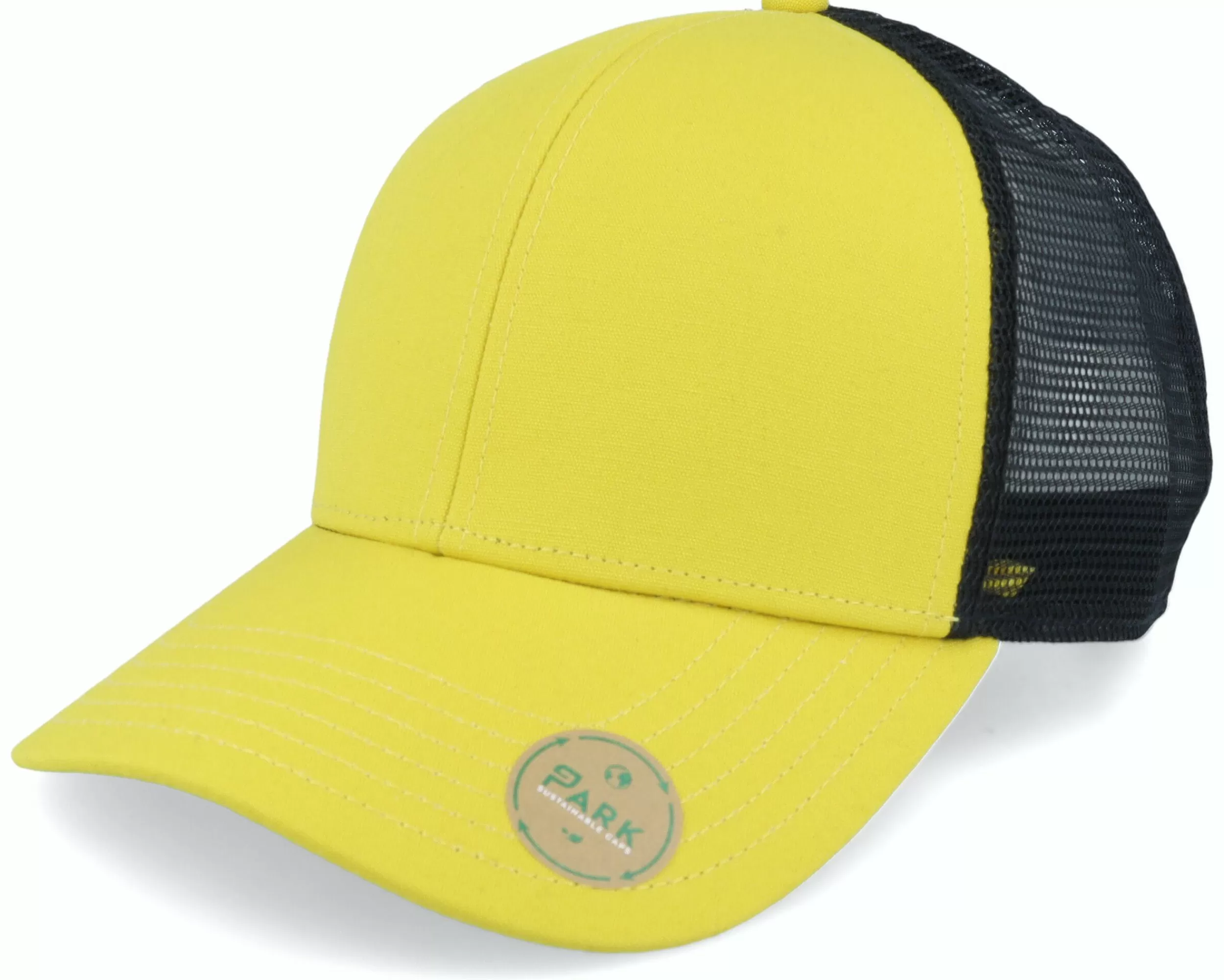 Park Yellow/Black Sustainable Trucker - -Unisex Trucker